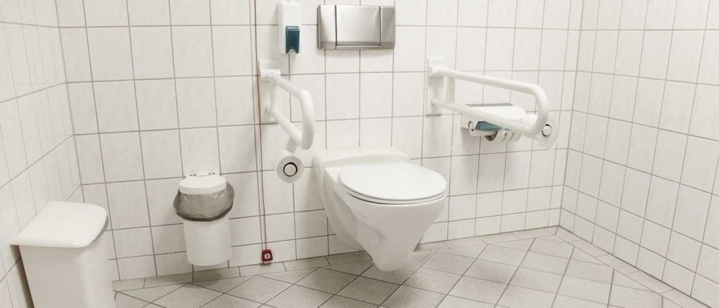 Facilite l’accès à la toilette pour les PMR